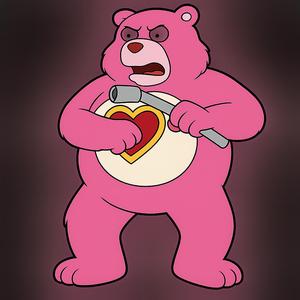 The Simpsons cuddly bear cuddly bear