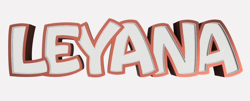 luminous name on request : Leyana