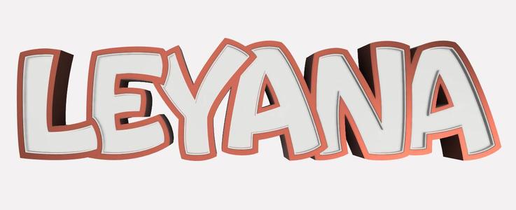 luminous name on request : Leyana