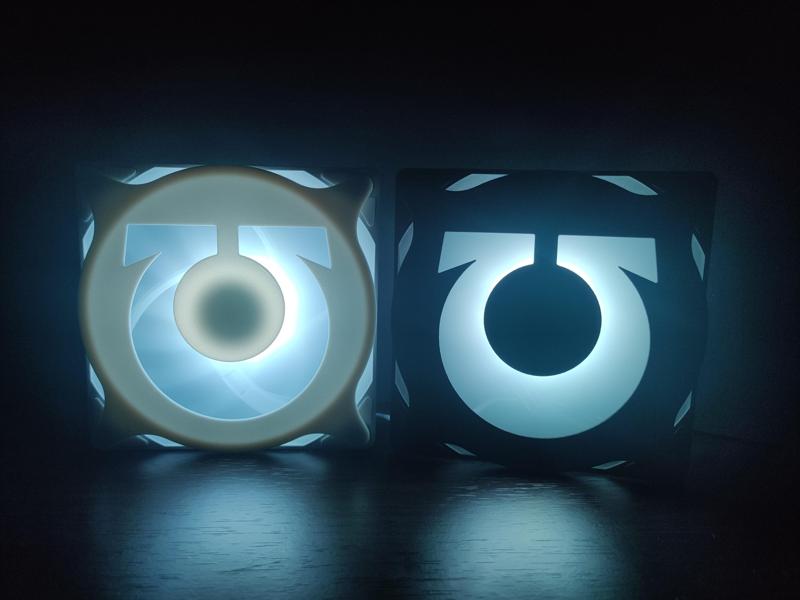 Ultra Marine 120mm PC fan cover