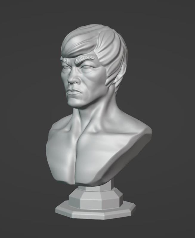 Fei Long Street Fighter Bust