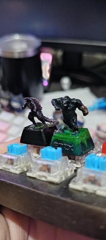 Kong vs Godzilla Bundle Keycaps - EDZX  (MX Cherry)