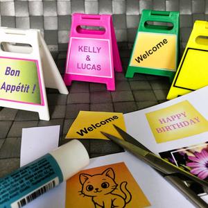 Personalized place cards