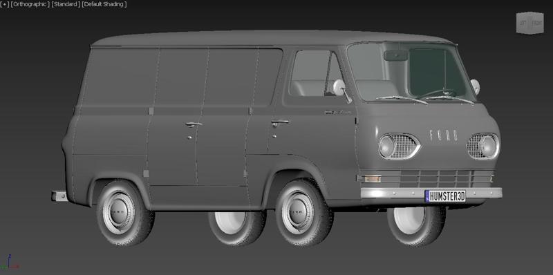 Ford E-Series Econoline Panel Van 1961