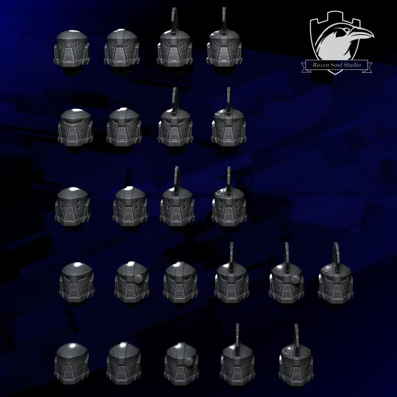 Vanguard Praetorian Space Marine Primaris Compatible