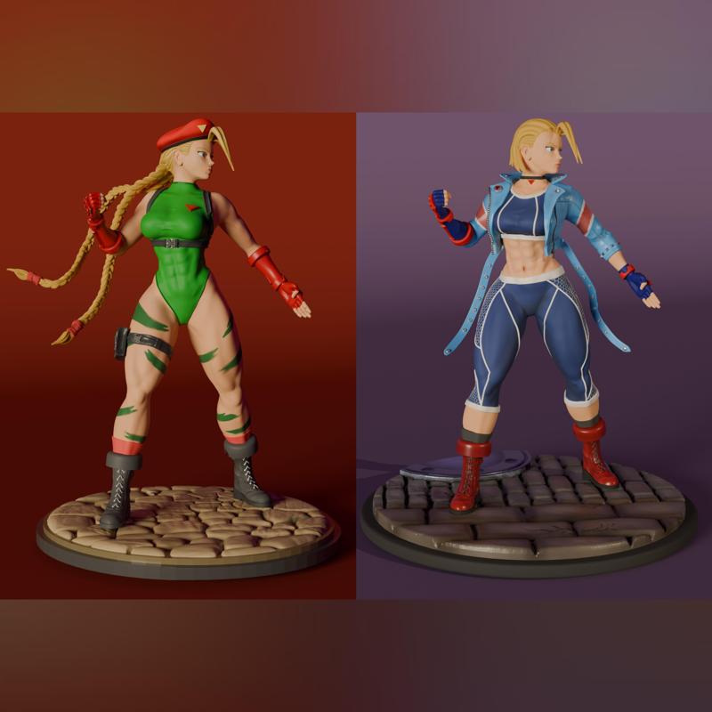 Cammy White Street Fighter 6 Fanart figure