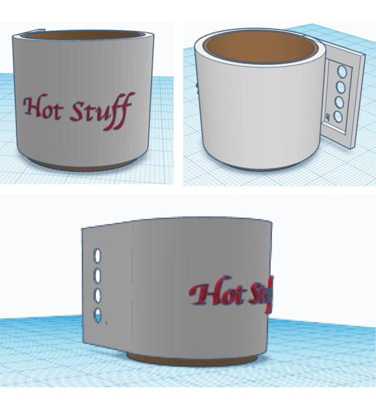 Hot Stuff 2020 - Planter with drain hole