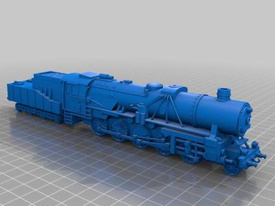 DRB Class 52 'Kriegslok' Steam Engine