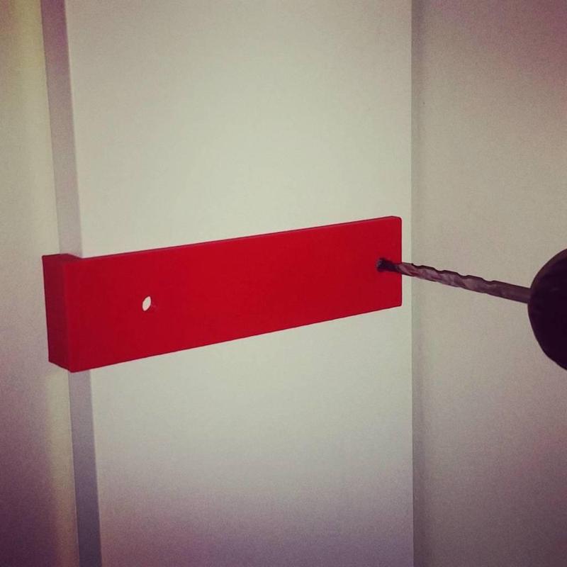 Shelf Pin Hole Jig