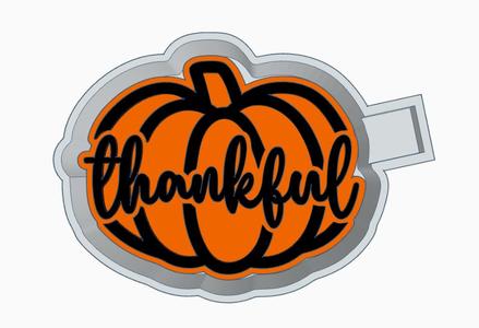 Thankful Pumpkin Freshie Mold
