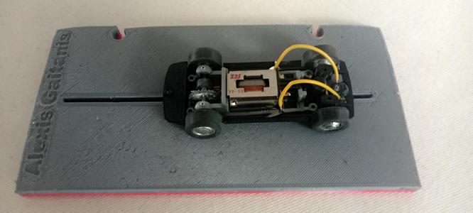 CHASSIS FOR THE FIAt/SEAT 850 by SCX