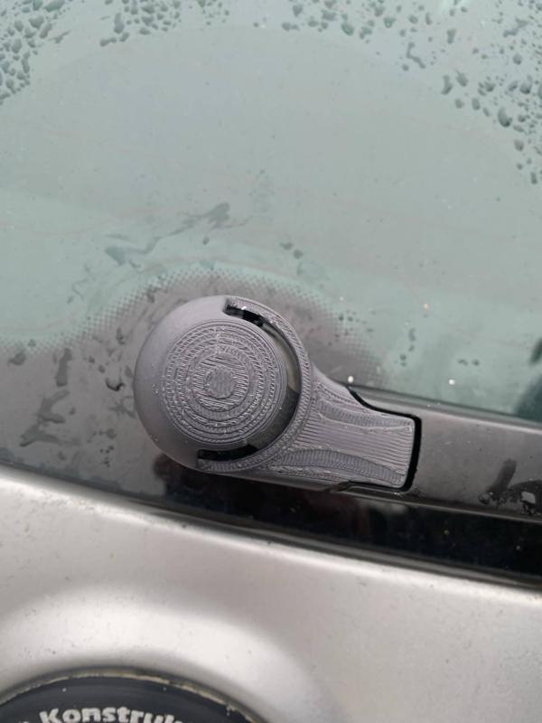 Cover cap for rear wiper arm 6Q6.955.435.D | Suitable for VW, Seat, Skoda, Audi