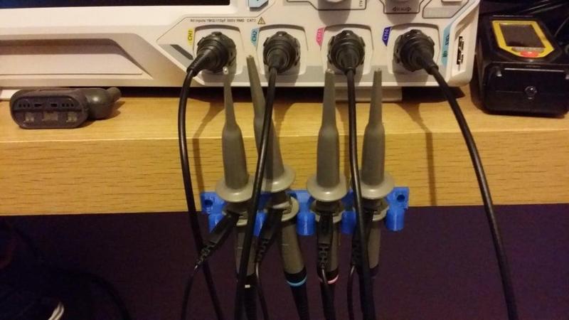 4 Channel Oscilloscope Probe holder