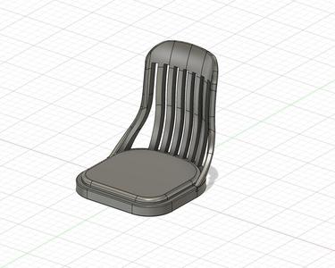 Seat for Douglas C-47 radio operator
