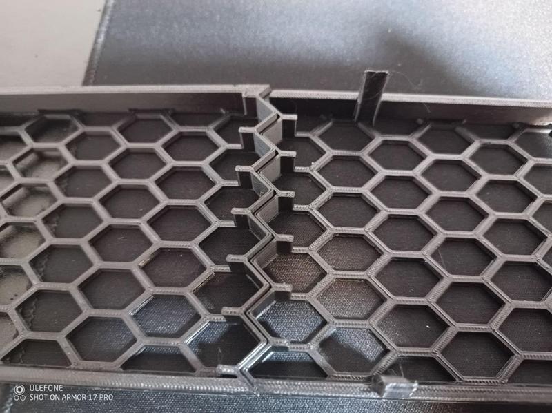 Seat Leon Top Sport front bumper fog light grid full honeycomb