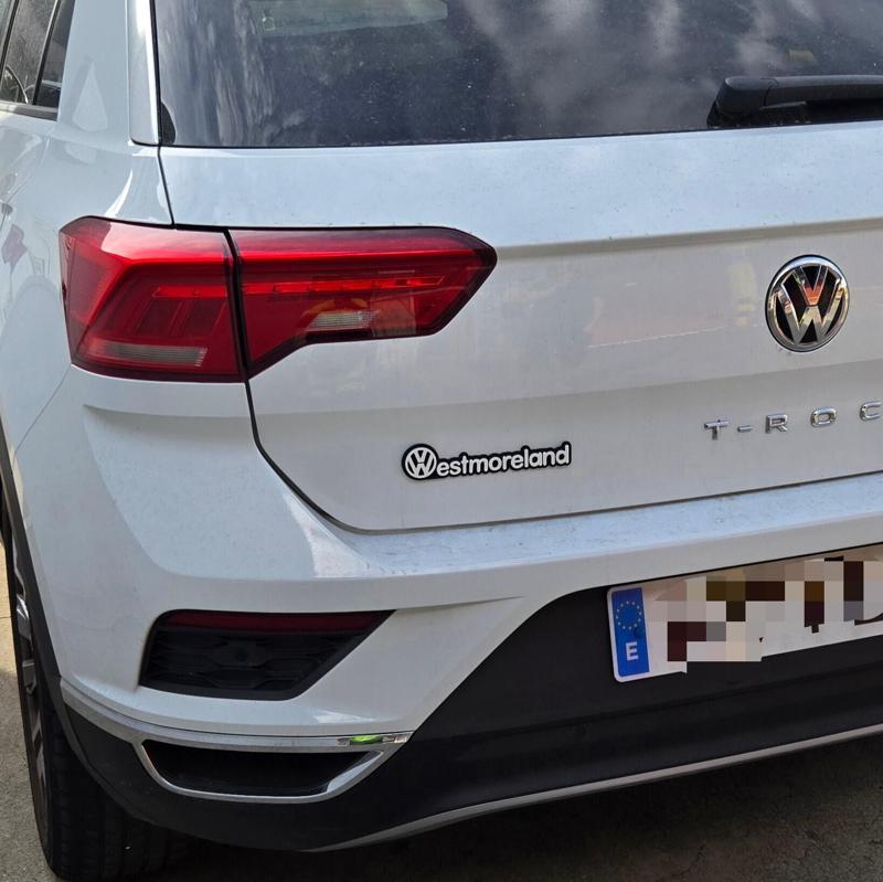 Volkswagen Westmoreland Rear Badge - Tribute