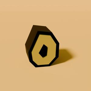 Super Mario letters, number 0
