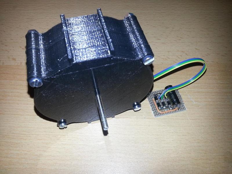 Small Axial Flux Alternator (6 coils, 3 phases)