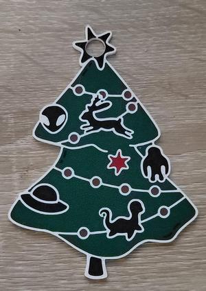 Cryptid Christmas Tree Ornament