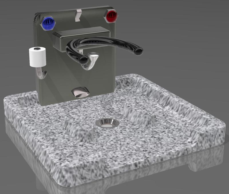 Wrestling Babes - Bistro Toilet - Scale 1:10