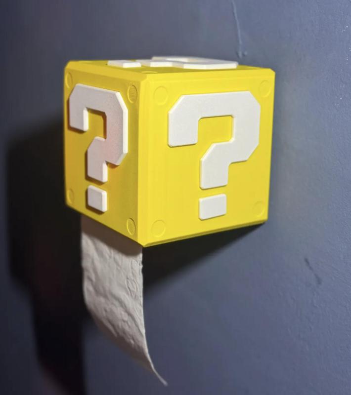 Mario ?-pad toilet paper toilet paper holder