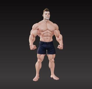 the bodybuilder