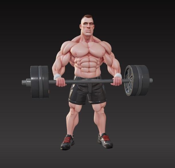 the bodybuilder