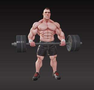 the bodybuilder