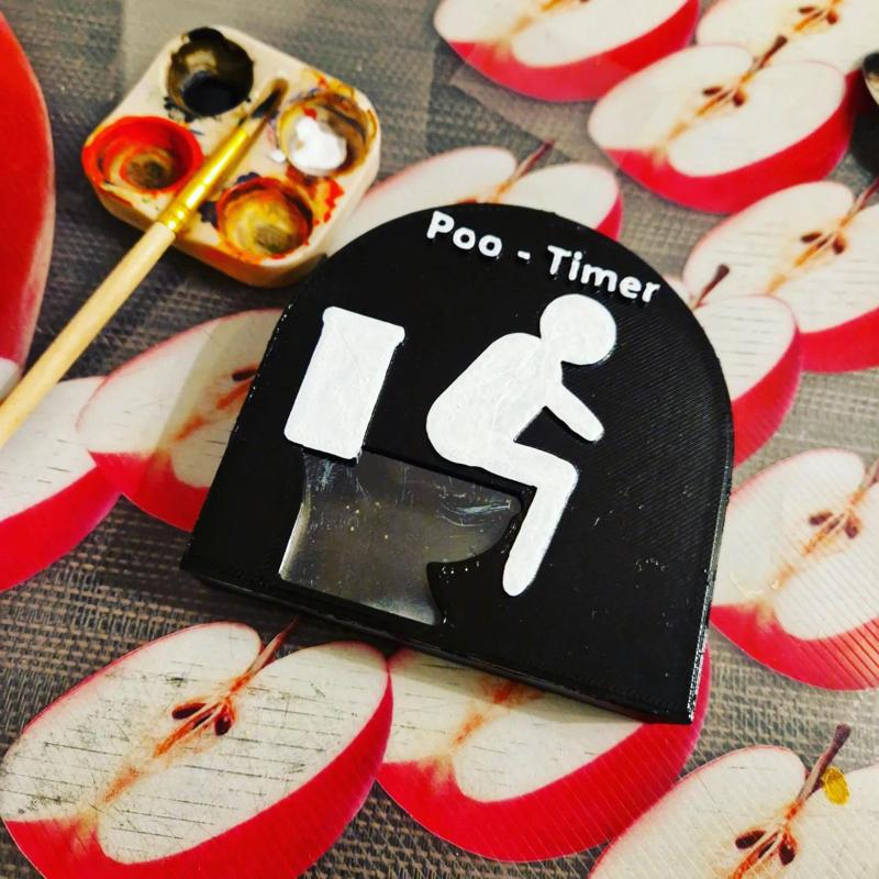 Toilet Hourglass Poo Timer