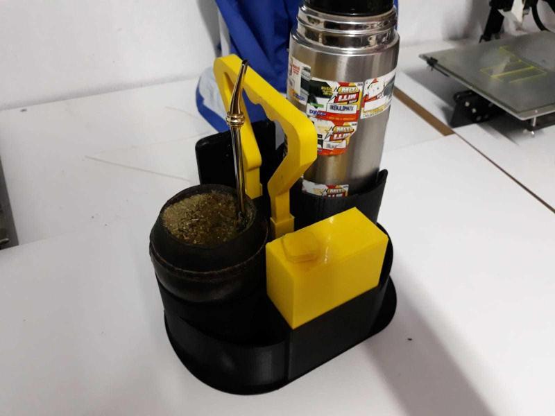 Kit Matera 3D con yerbero-Uruguay - Argentina