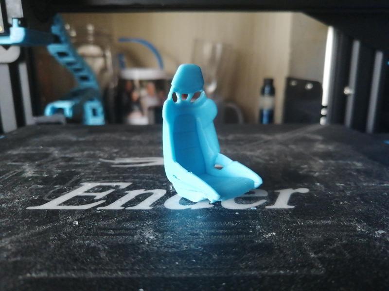 GT Style Bucket Seat 1:24 & 1:25 Scale