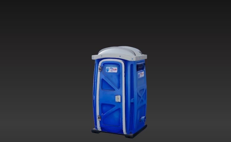 Fortnite Hideout - Portable Toilet / Porta Potty