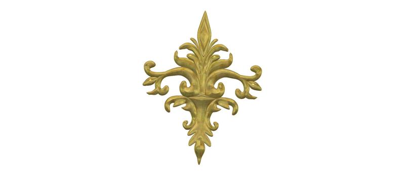 real 3D Relief For CNC building decor wall-mount for decoration "decor-04" 3d print