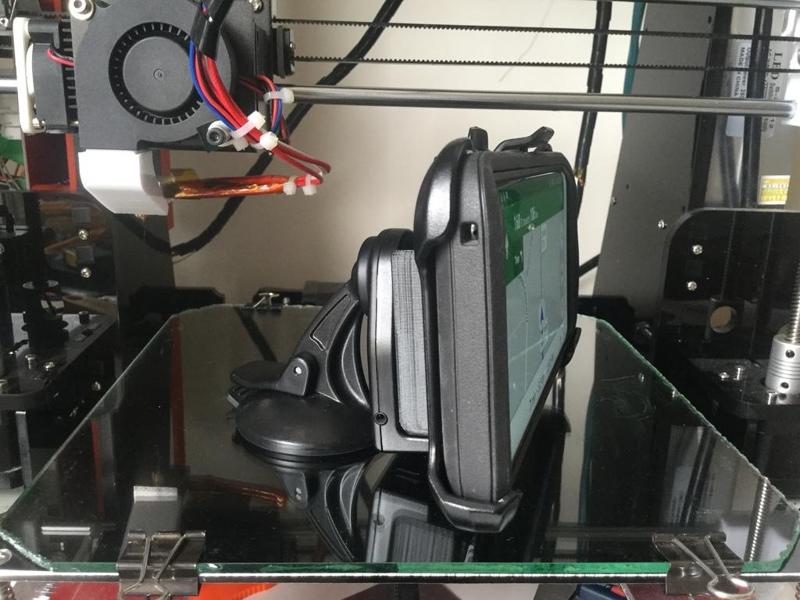 Otter belt clip to Garmin mount adapter
