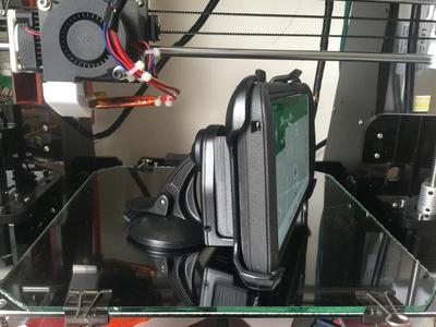Otter belt clip to Garmin mount adapter