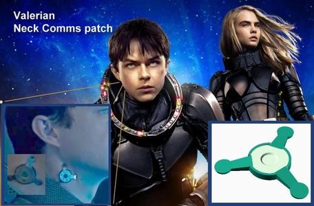 Valerian - Neck Comms Patch