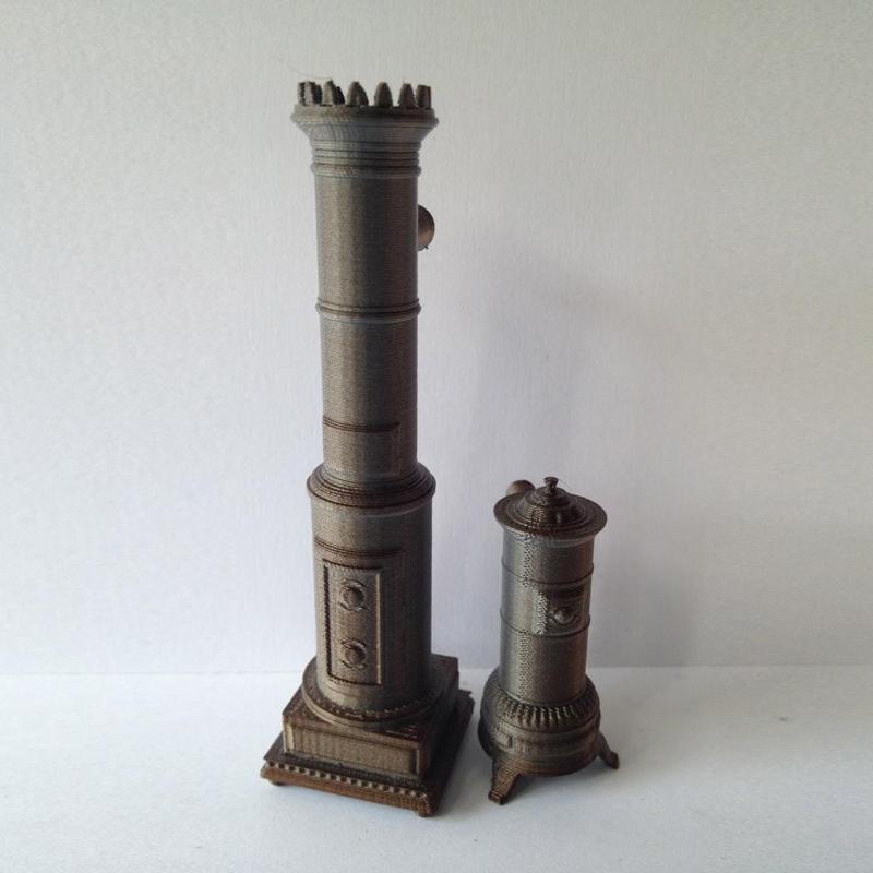 1:24 Antique Scandinavian Stoves