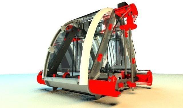 Zmorph clip-on extruder (new version, September 2013)