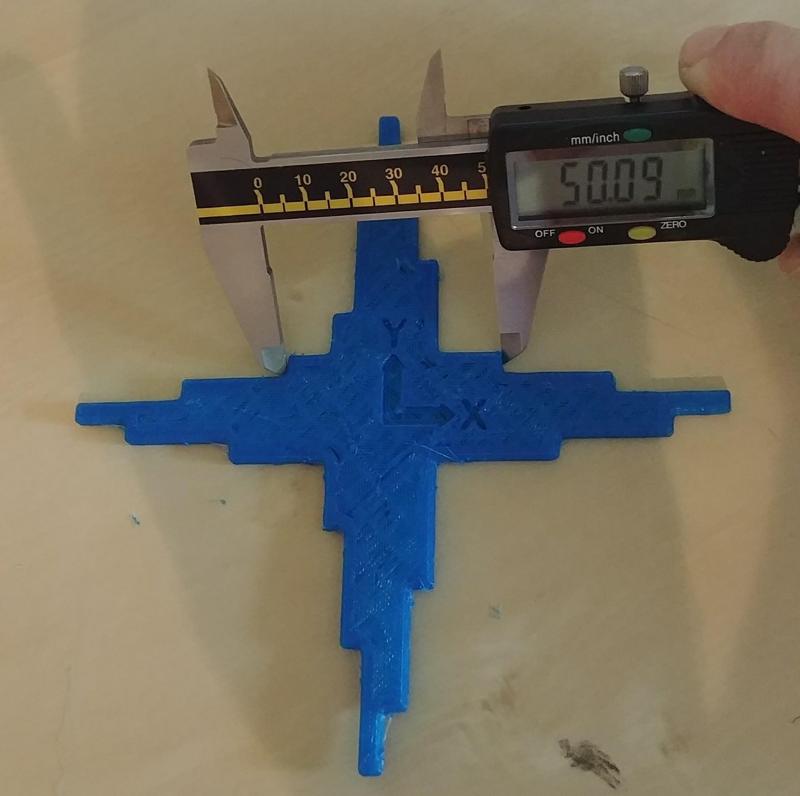 Calibration cross