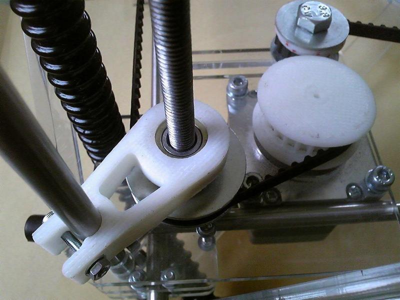 "no-wobble" bottom ball-bearing mount for RapMan 3.2