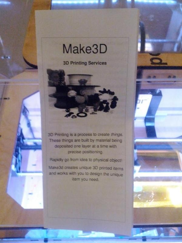 3D Printing Brochure