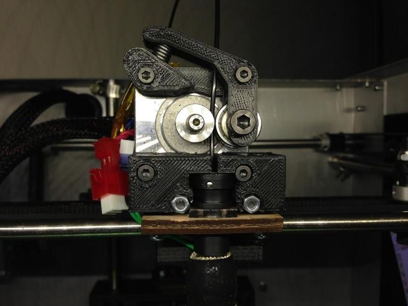 Solidoodle Hot Head Mount + Filament Feed