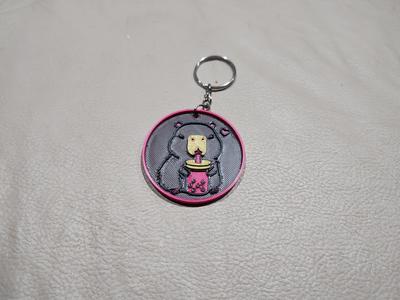 Capibara / Carpincho Key chain llavero 50mm