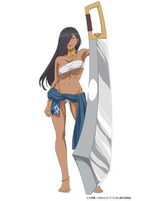Aisha Belka Great Podao Zaga - DANMACHI, Greatsword, Sword, PROP, ANIME, MANGA