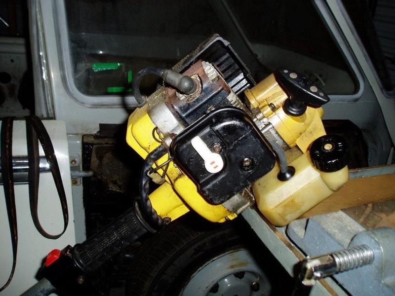 Choke lever