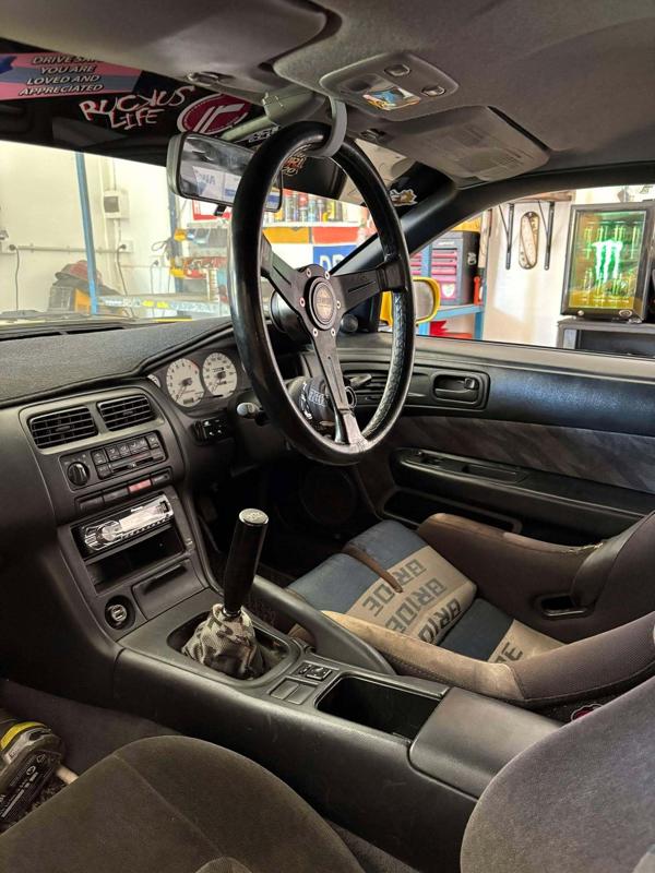 S14 200 SX Nissan Silvia Steering wheel hook