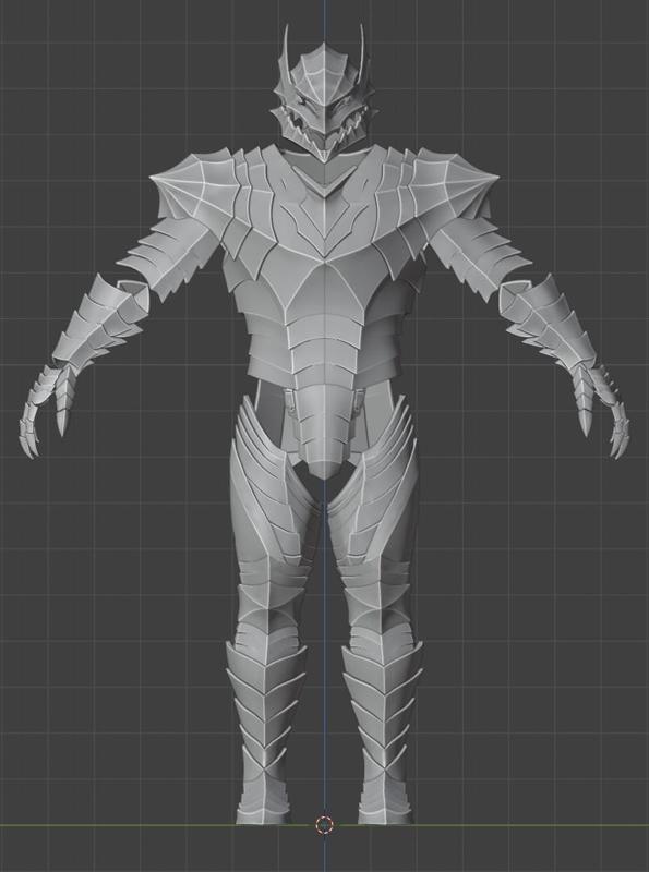 Berserk Guts armor and Dragon Slayer.