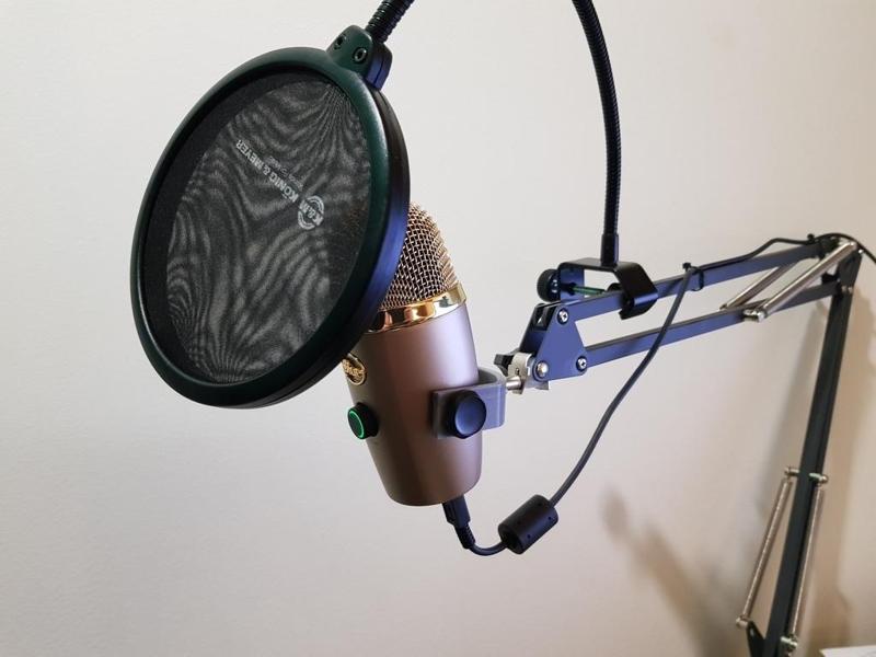 Blue Yeti Nano mount for Ikea Tertial