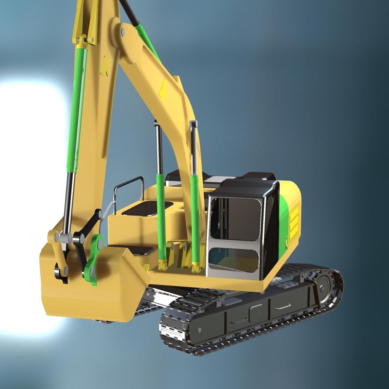 EXCAVATOR CAR VEHICLE TRACTOR JK9 ELEVATOR CAROLA CRANE TRUCK TRAILER CHAIN HOOK