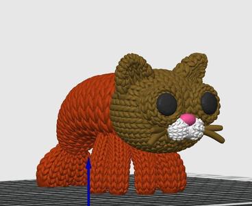Trulimero Tripi Tripo  Brainrot Knitted Crochet